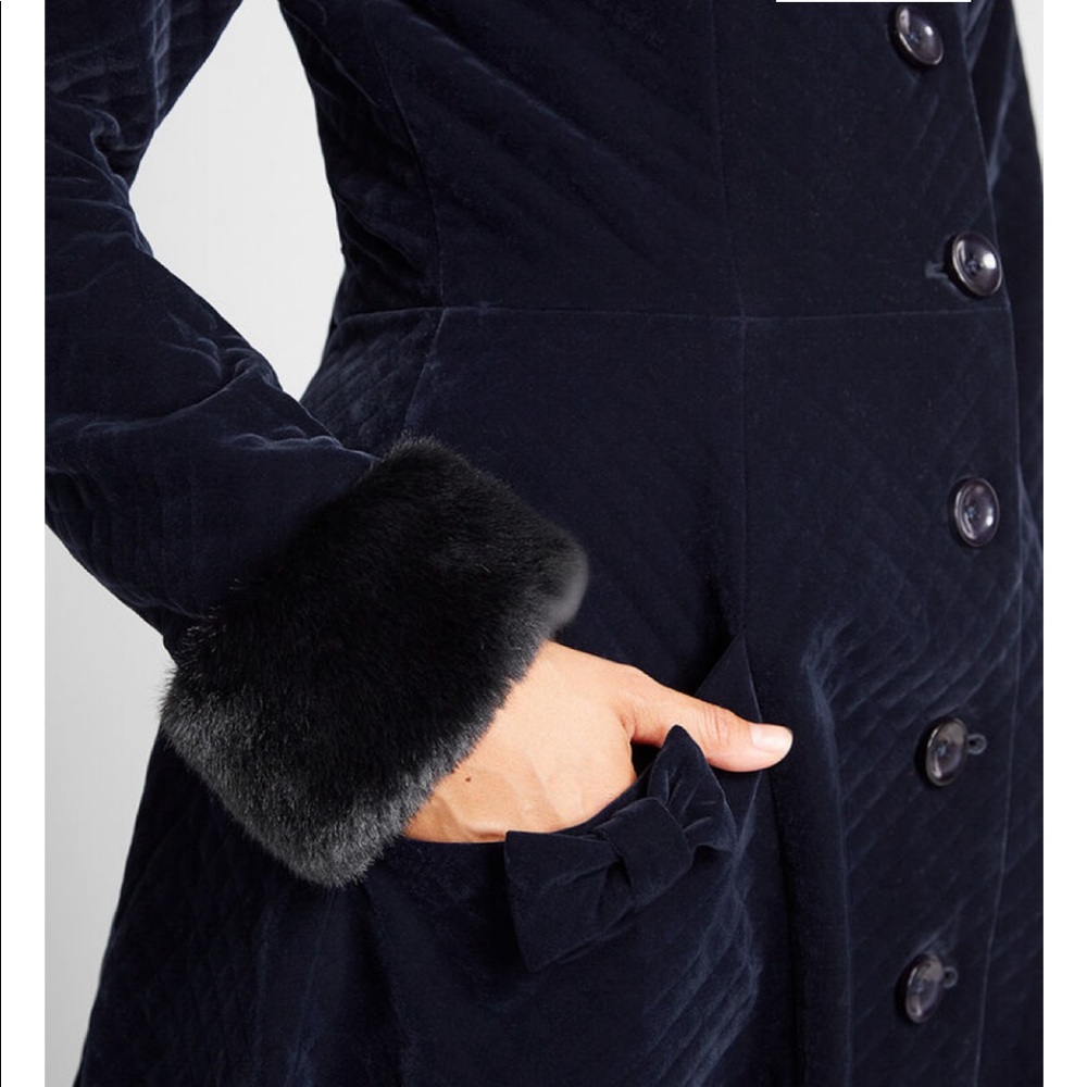 NWOT ModCloth x Collectif Quilted Coat